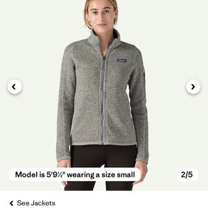 Patagonia Women's Heather Gray Full-Zip Teddy Fleece Jacket
